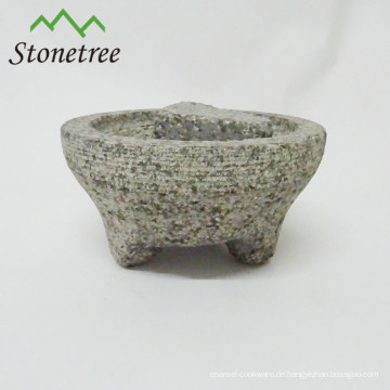 13cm Granitmörtel und Pistill aus Granit